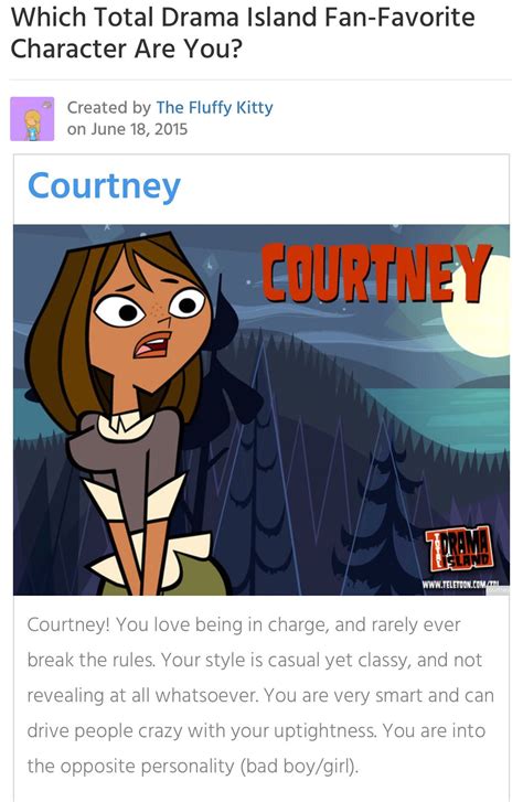 Total Drama Courtney Appreciation Chapter Wattpad