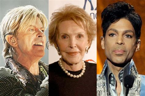 All Of The Devastating Celebrity Deaths Of 2016 2 Pics