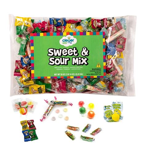 Buy Sweet And Sour Mix Bulk Candy 1pound 14oz Individually Wrapped Candy