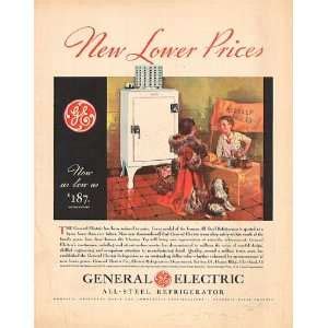 VINTAGE GENERAL ELECTRIC REFRIGERATOR YOUVE EVER SEEN PRINT AD