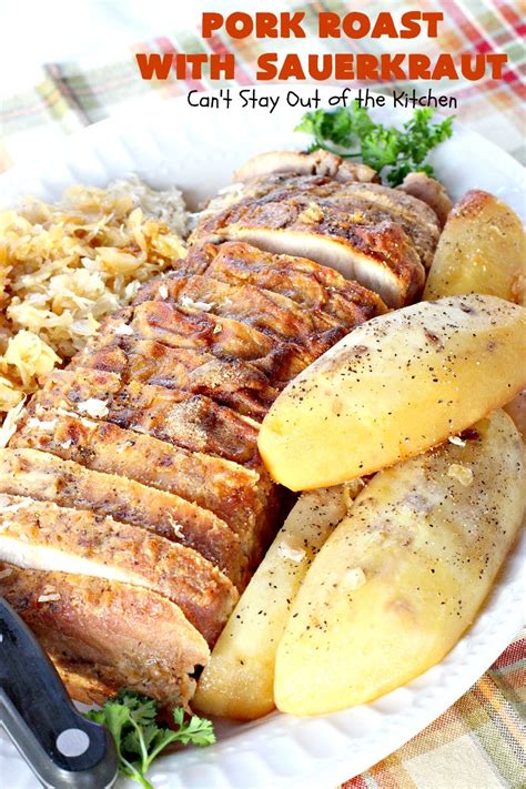 Need simple but delicious was to cook thanks. boneless center cut pork loin roast with sauerkraut