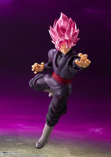 Goku Black Super Saiyan Rose Action Figure Shfiguarts Dragon Ball