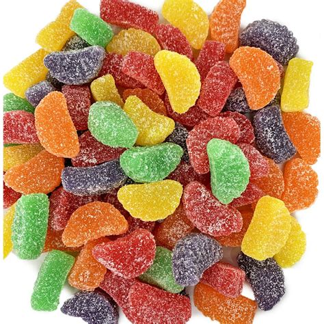 Sweetgourmet Jelly Assorted Fruit Slices Bulk Candy 7 Pounds
