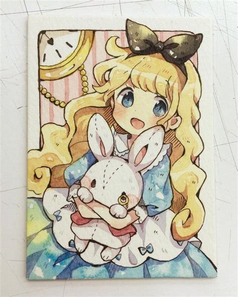 Pin By 吕泱 On Illustration Art Cute Art Cute Drawings Alice In