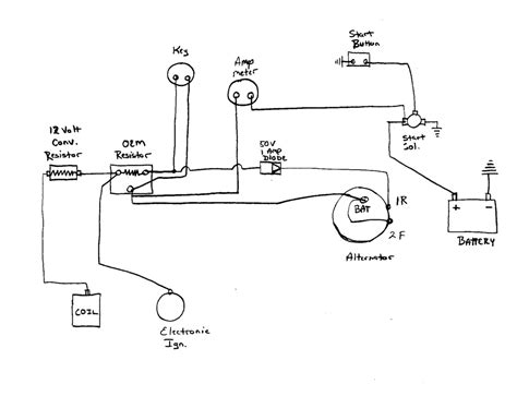 9n Ford Tractor Alternator Wiring Diagram
