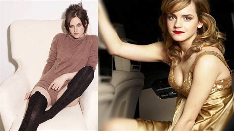 Kristen Stewart And Emma Watson Who Is More Hot Youtube