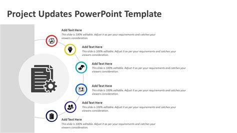Project Updates Powerpoint Template Ppt Templates
