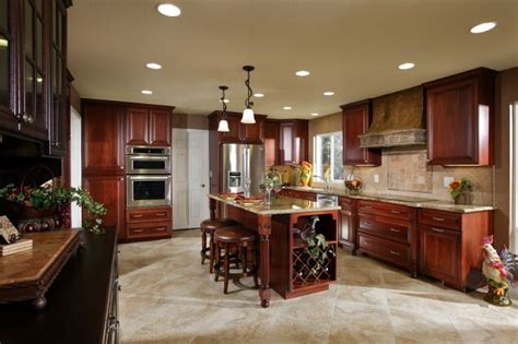 Every sacramento kitchen remodel includes a few key ingredients: Sacramento Kitchen Remodel: Folsom, CA - Mahogany stained ...