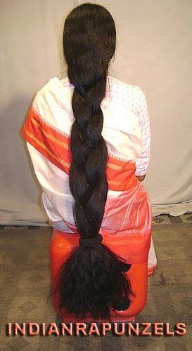 Thickest Ever Braid Of Rupa By Looooonghairs Via Flickr Indian Long Hair Braid Thick Hair