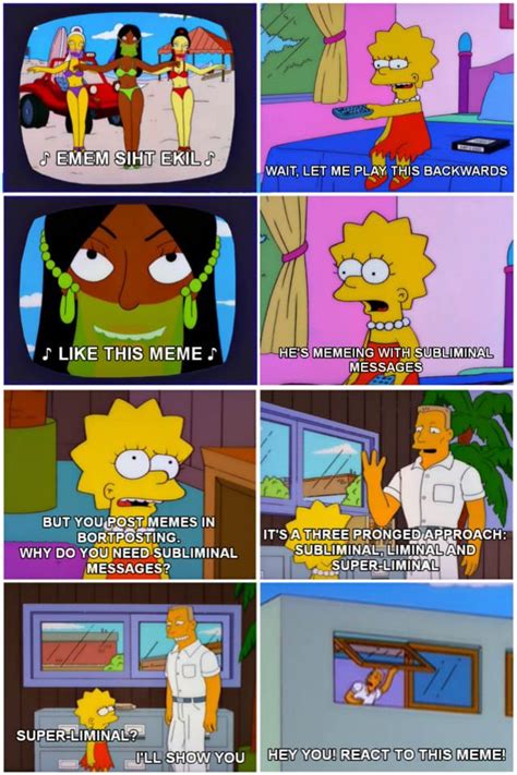The Simpsons Characters Are Talking To Each Other