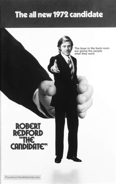 The Candidate 1972 Movie Poster
