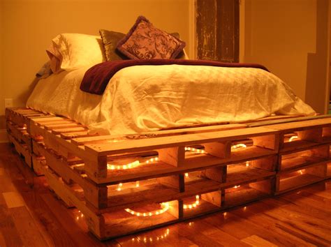 Bed On Wood Pallets