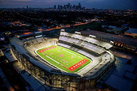 Wanting Its Spot On National Playing Field Uh Opens Stadium