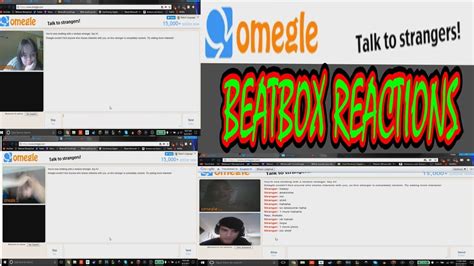 omegle beatbox reactions one more youtube