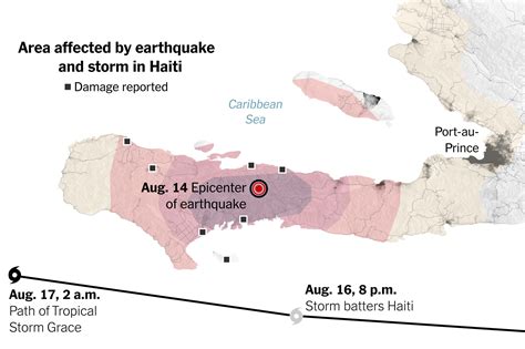 Haiti Earthquake Map