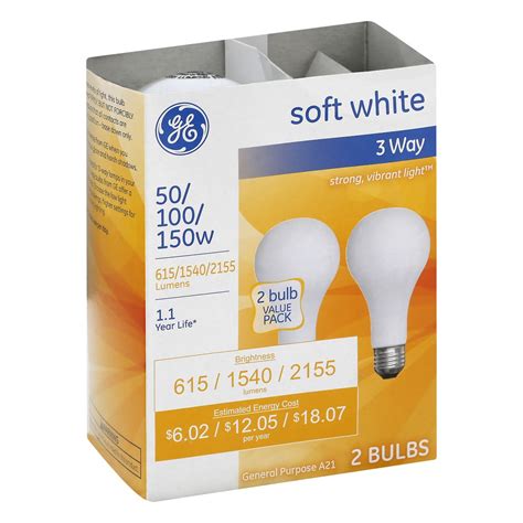 Where To Buy Soft White 50100150w 3 Way Light Bulb