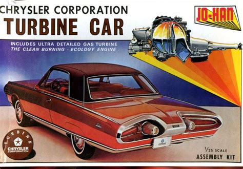 1964 Chrysler Turbine Car Kit Model Car Kits Hobbydb