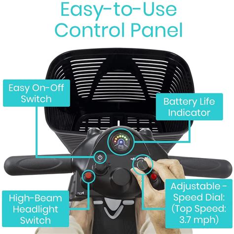 SAFELY NAVIGATE SMOOTH SURFACES: Easily maneuver over smooth surfaces