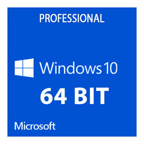 Microsoft Fqc 08929 Windows 10 Professional System Builder Oem Dvd 64