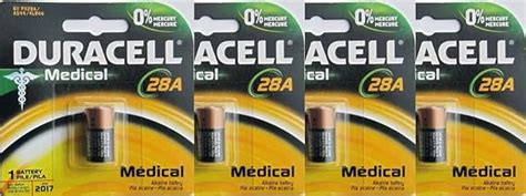 4 Pcs Duracell Px28a Alkaline Medical Battery 6v A544 4lr44