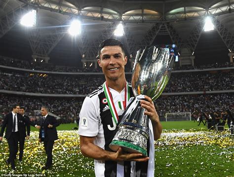Juventus 1 0 Ac Milan Cristiano Ronaldo Heads Winner In Italian Super