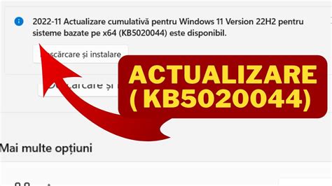 Actualizare ImportantĂ Windows 11 Kb5020044 Youtube