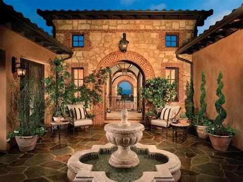 Best 25 Tuscan Courtyard Ideas On Pinterest House With Courtyard