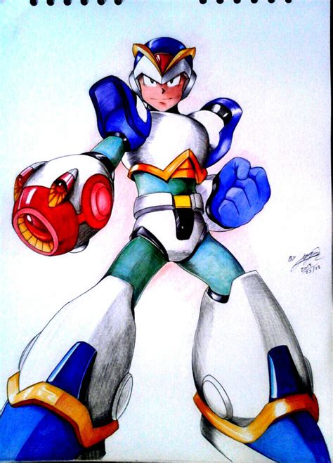 Megaman X Light Armour By Jorgequevedo On Deviantart