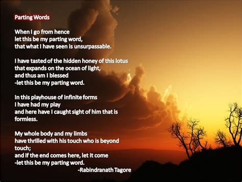 Rabindranath tagore was born in 1861 in the vast city of calcutta. Tagore Poems