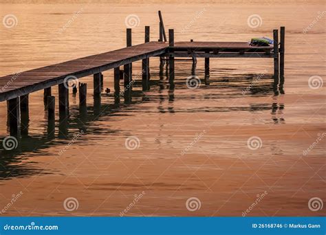 Wooden Jetty Stock Photo Image Of Europe Travel View 26168746