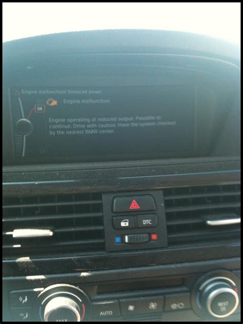 Bmw Reduced Power Engine Malfunction