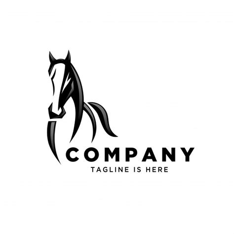 First of all, the logomaker tool places the control in your hands. Premium Vector | Front view running horse logo