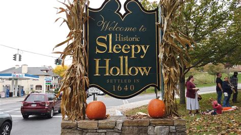 Walking Haunted Village Of Sleepy Hollow Ny Youtube