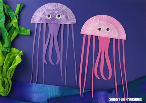 14 Paper Plate Ocean Animals | The Craft Train