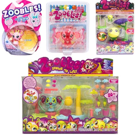 Oryginalne Zoobles Toys Secret Partiez Spring To Life Lalki Dla Dzieci