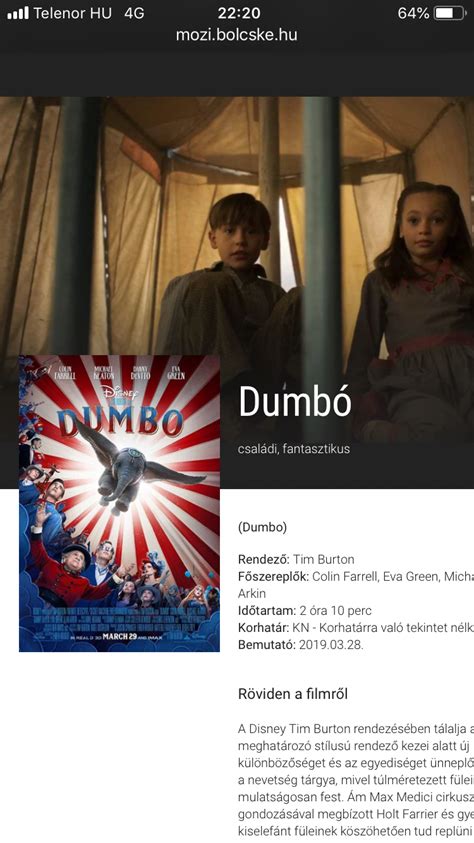 Die beiden standen etwa für dark shadows von tim burton (62) gemeinsam vor der kamera. Pin by Kudor Kati on Mozi | Disney dumbo, Eva green, Tim ...