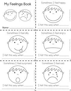 Emotions & feelings esl kids worksheets. This worksheet can be used to accompany a lesson on ...