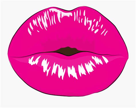 Glosssmile Hot Pink Lips Clipart Free Transparent Clipart Clipartkey