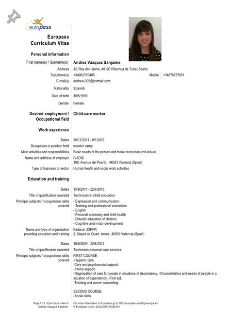 Europass Cv Template Romana Model Cv Europass In Limba Romana A