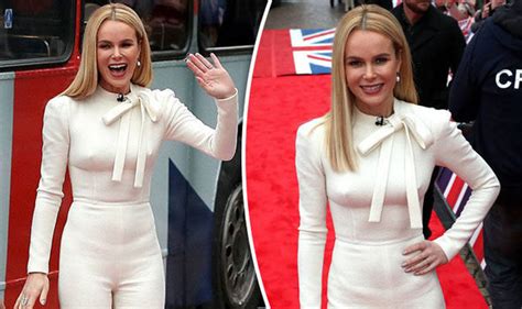 Amanda Holden Flashes Nipples In Jumpsuit At Britains Got Talent Auditions Celebrity News