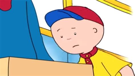 Caillou And The Mystery Box Caillou Cartoon Youtube