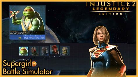 Injustice 2 Legendary Edition Supergirl Battle Simulator Ending