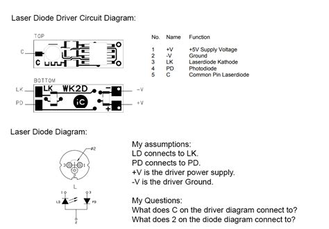 Connecting Laser Diode To A Driver Electrical Engineering Stack Exchange