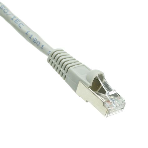 5ft Shielded Cat6 Gray Ethernet Patch Cable