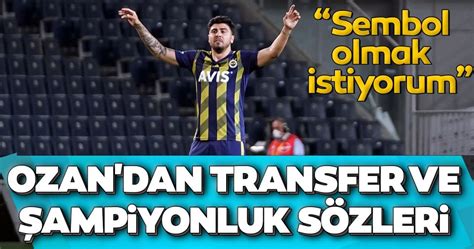 Fenerbahçe'de beklenen performansı veremeyen yıldız futbolcu için sürpriz iddia ortaya atıldı. Ozan Tufan'dan transfer ve şampiyonluk sözleri - Son ...