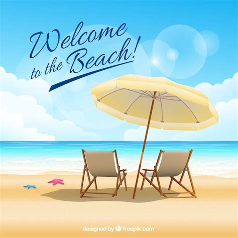 Welcome To The Beach Clip Art