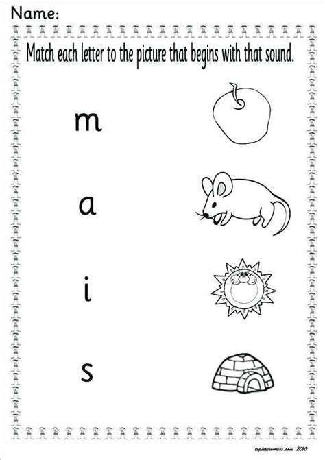 Jolly Phonics Letter Sounds Printable Jolly Phonics Actions Chart A