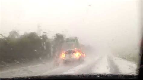 Massive Hail Storm In Sydney West 25 April 2015 Youtube