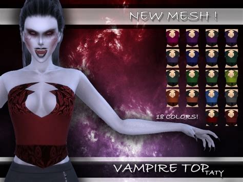 Vampire Set At Taty Eámanë Palantír Sims 4 Updates