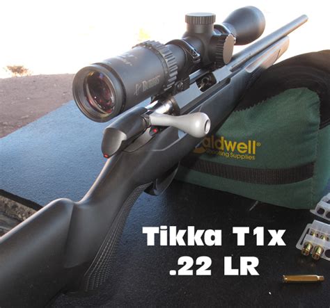 Tikka T1x In 17 Hmr Shows Excellent Accuracy Daily Bulletin
